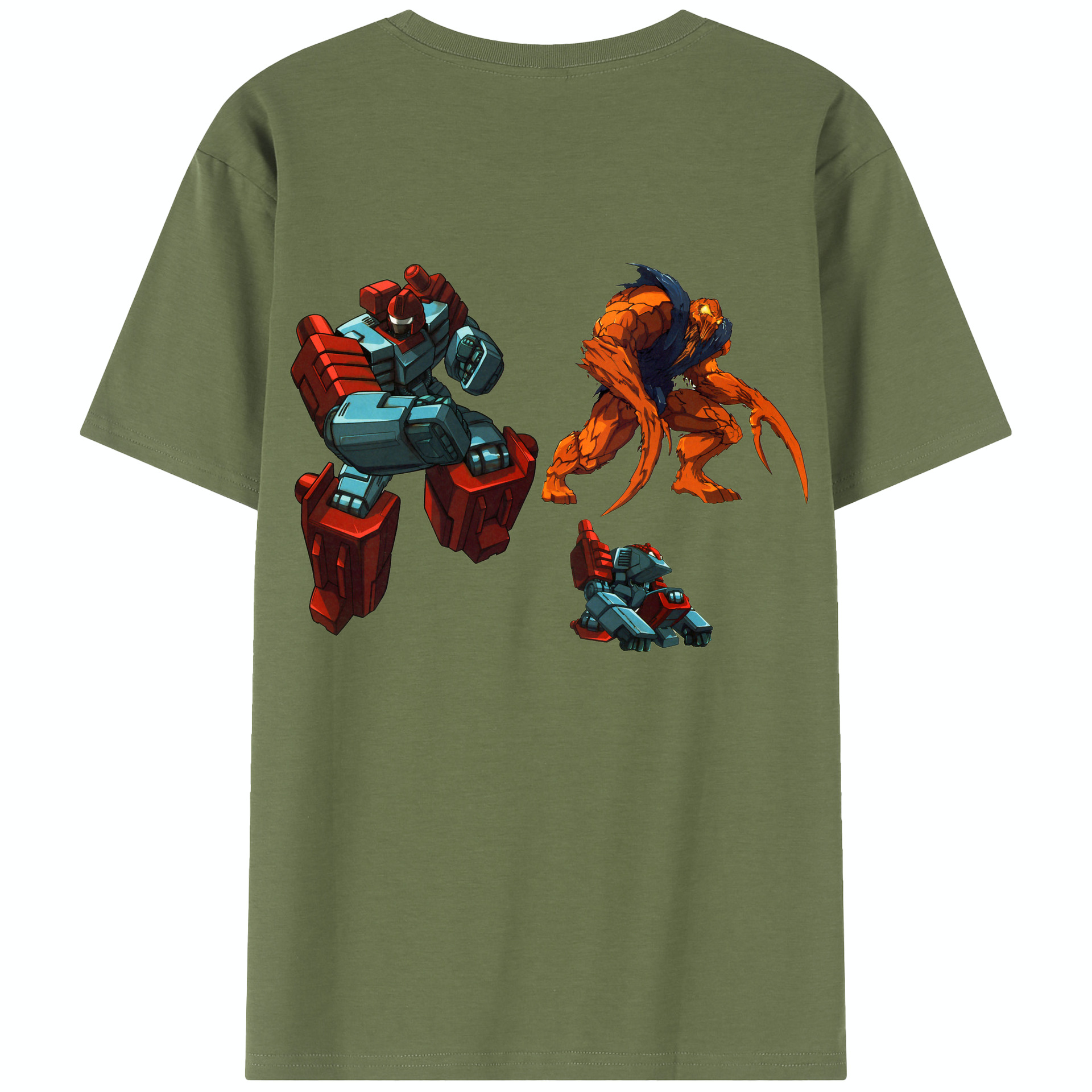 （画像用）  綿100％半袖Tシャツ（背面プリント）